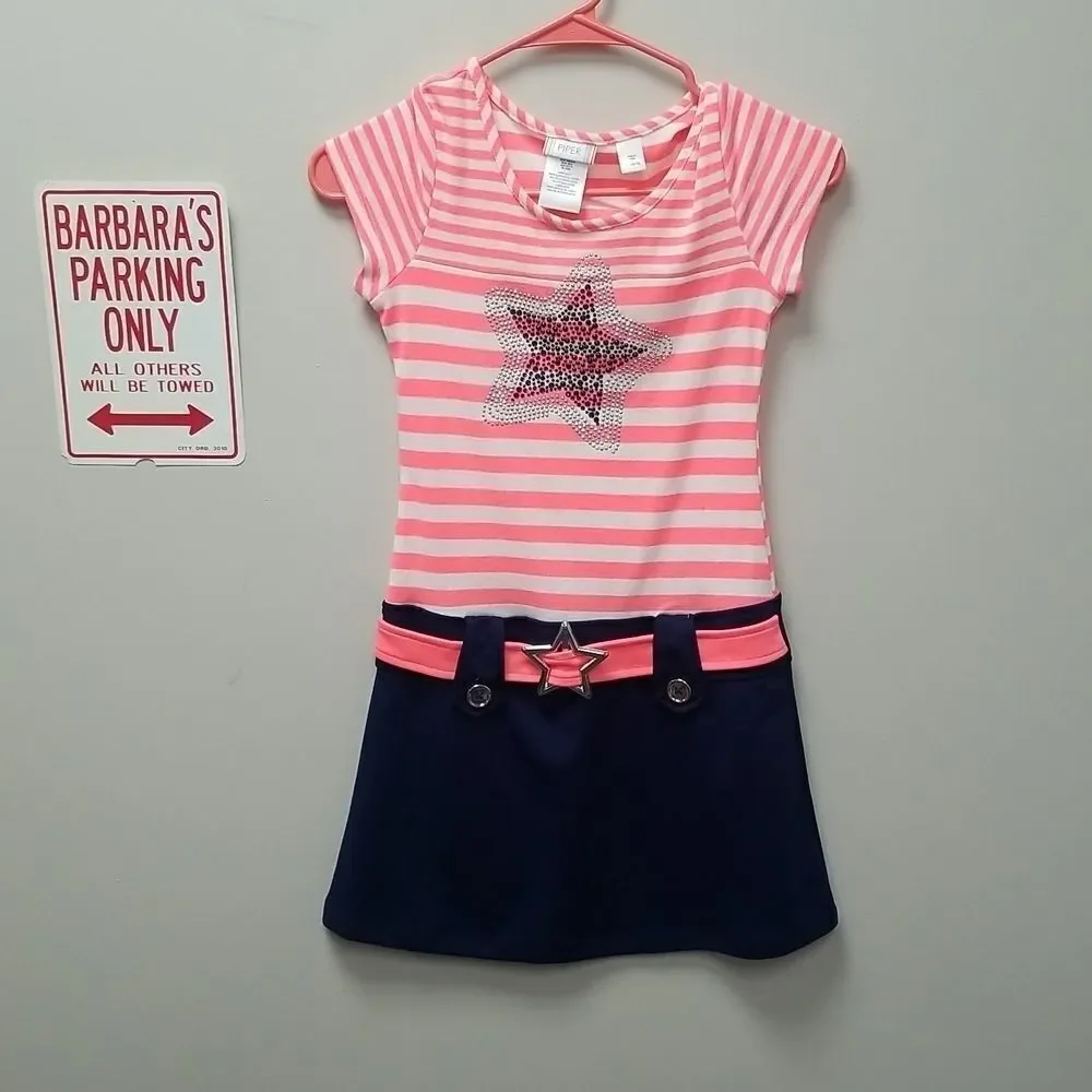 GIRLS DRESS BY PIPER SZ L(10-12) - Picture 1 of 7